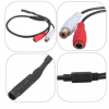 Micrófono CCTV RCA Hembra. Sistemas de cámaras de seguridad. - Imagen 3