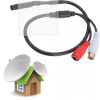 microfono cctv para camaras de seguridad
